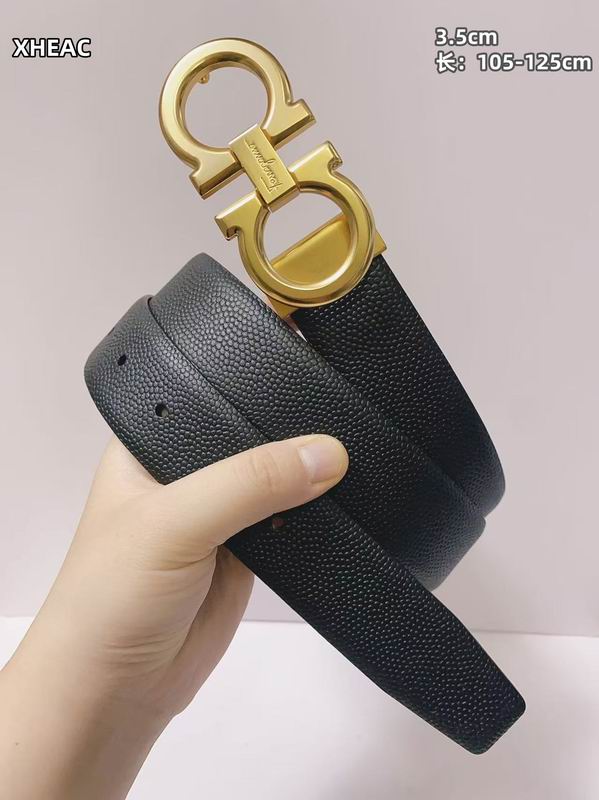 Ferragamo belt 35mmX105-125cm 8L90